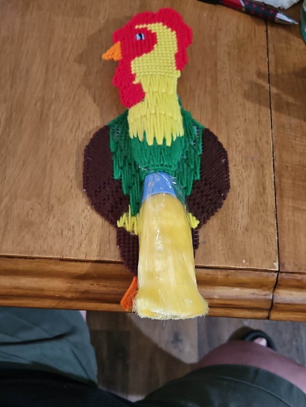 Handmade Chicken Duster Cover With Duster